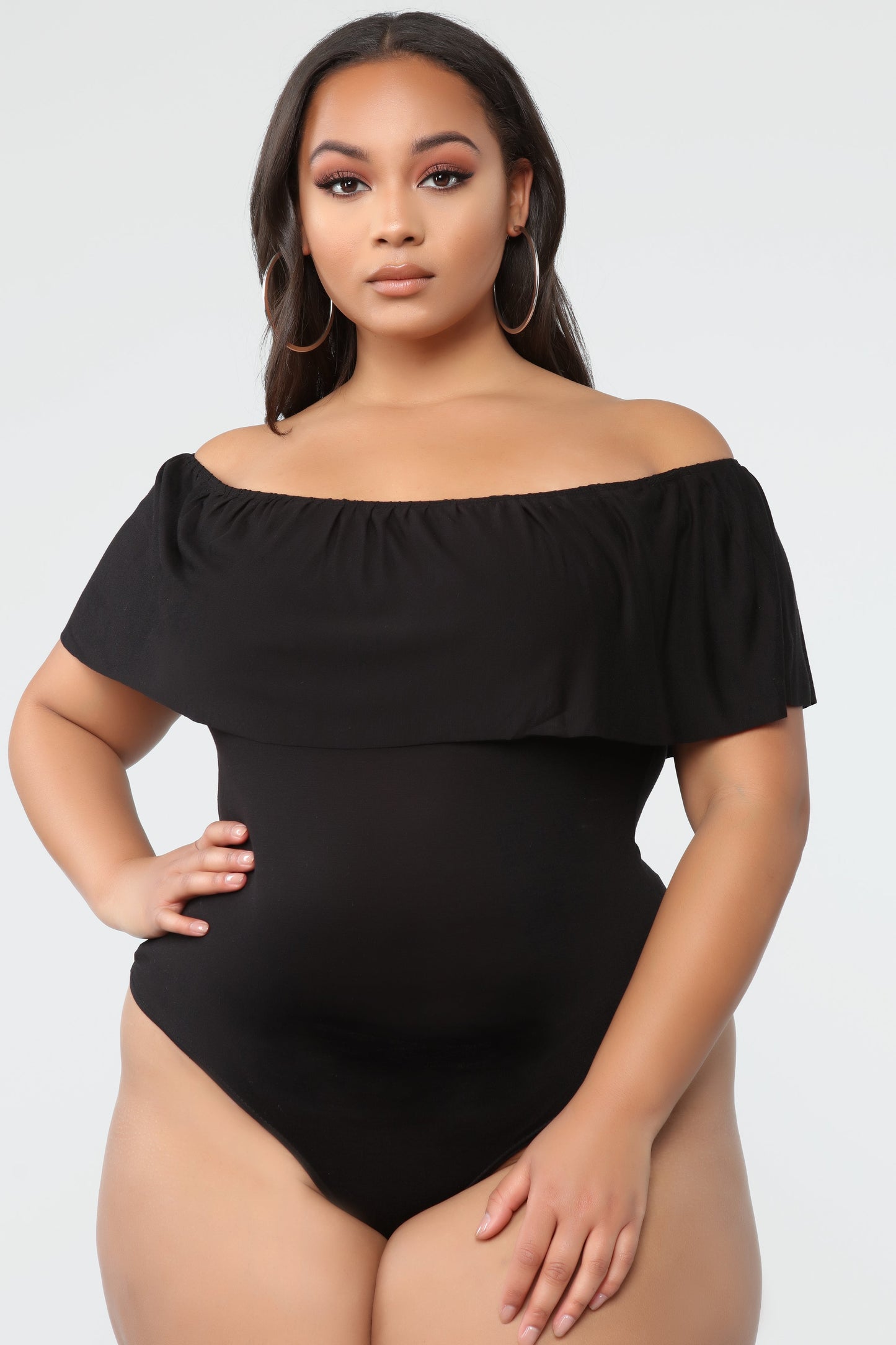 Happy Hour Bodysuit - Black