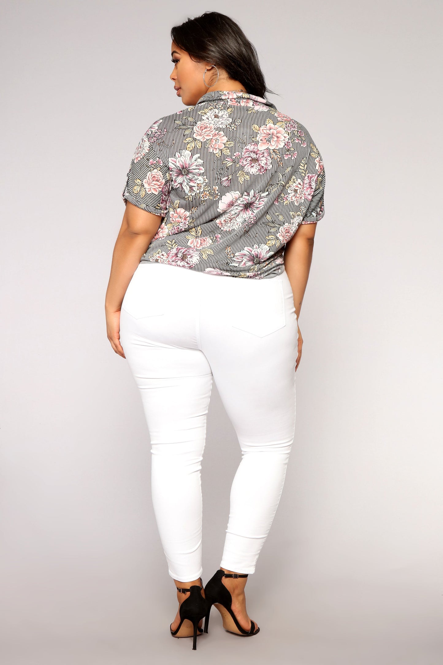 Luxe Ultra High Waist Skinny Jeans - White