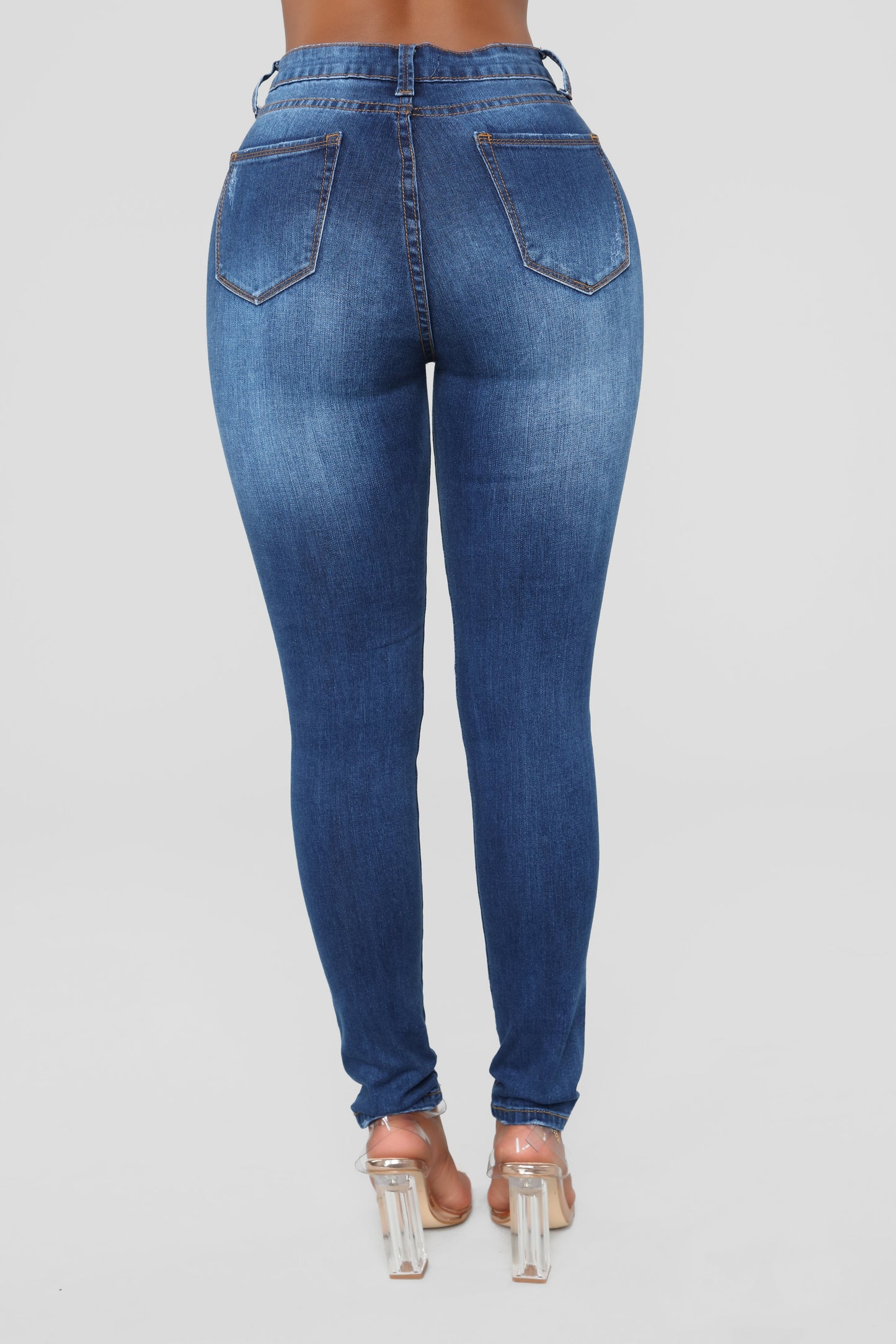 Hannah High Rise Jeans - Dark Denim