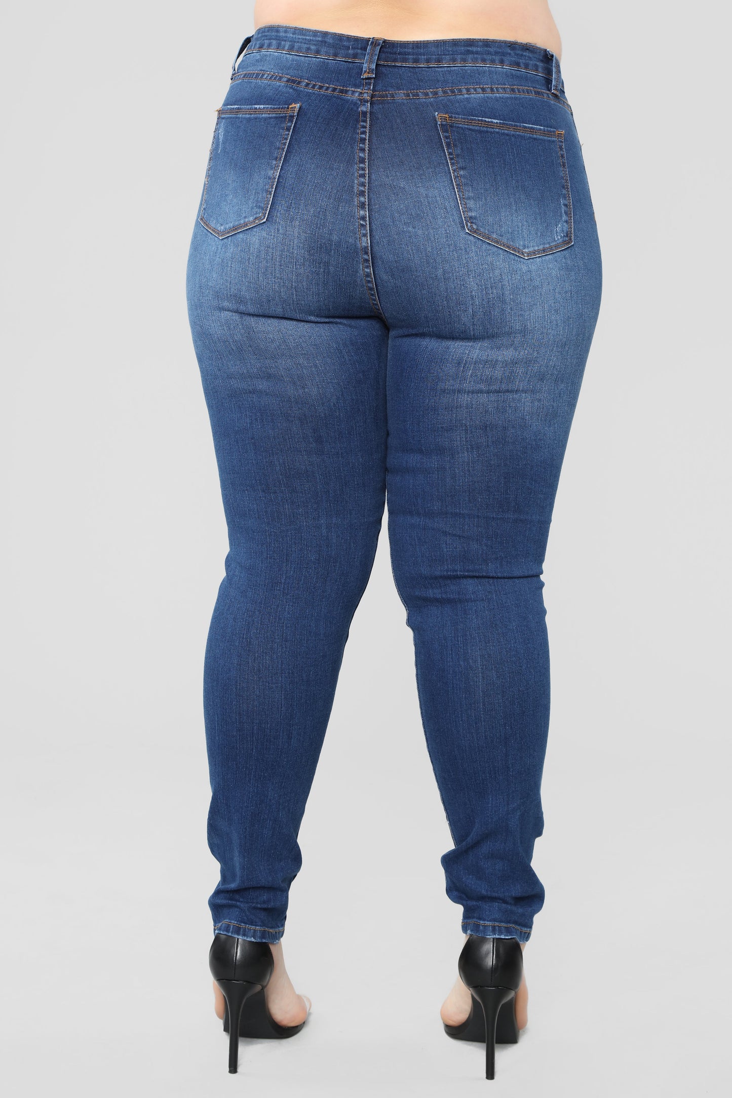 Hannah High Rise Jeans - Dark Denim