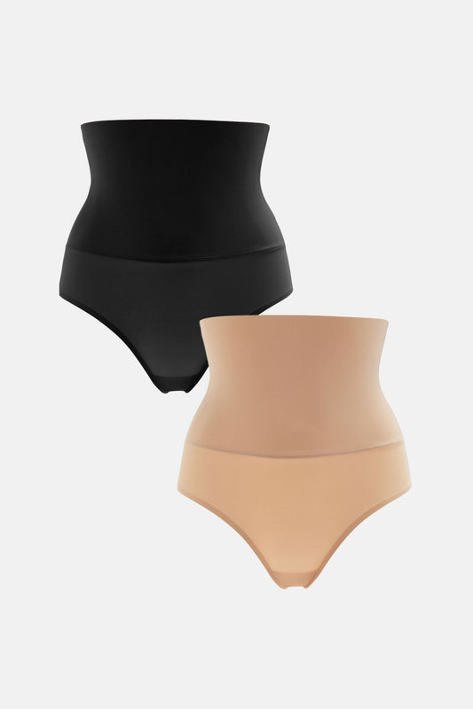 A Little Extra Sass Shapewear Brief 2 Pack - Nude