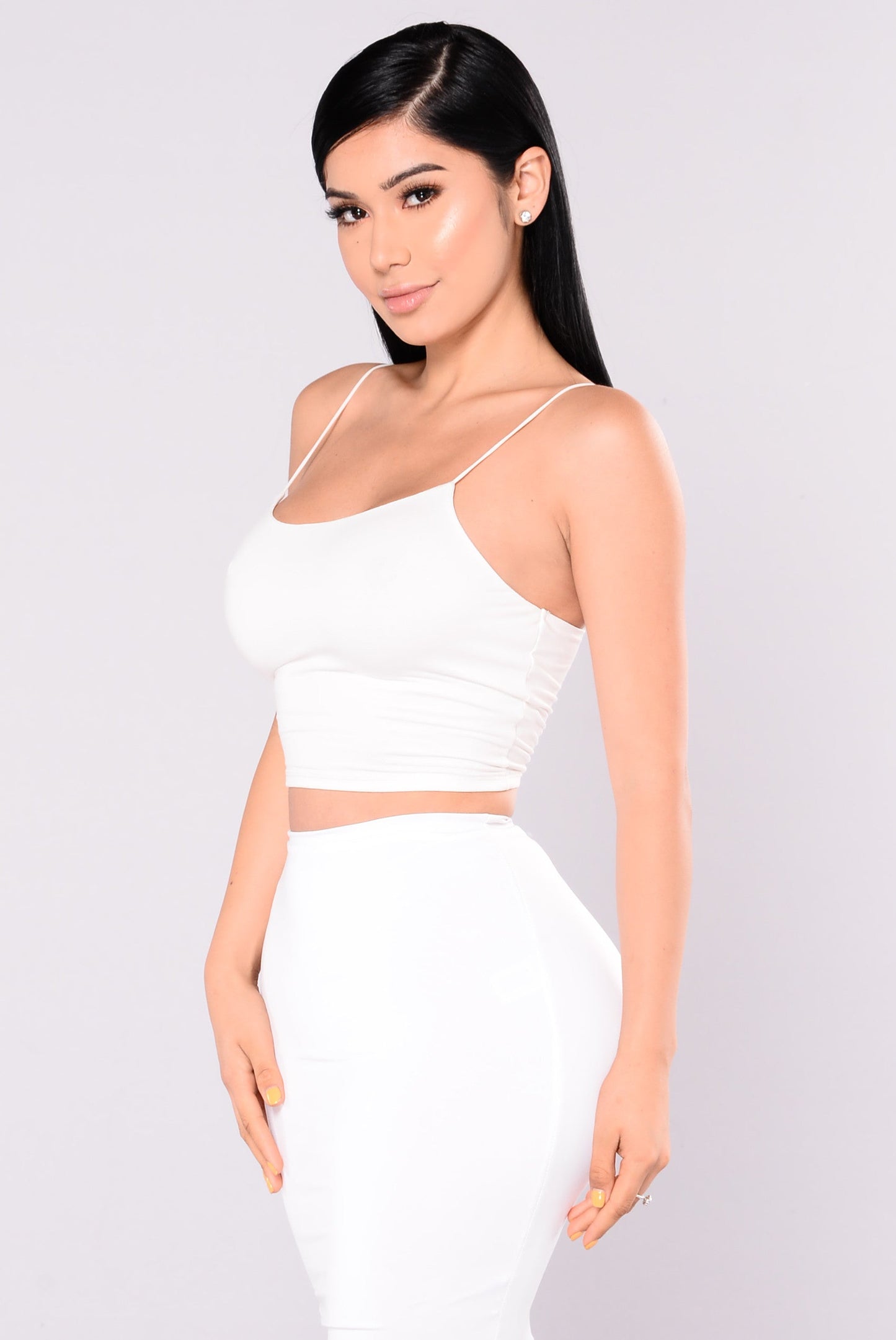 KiKi Cropped Top - Ivory