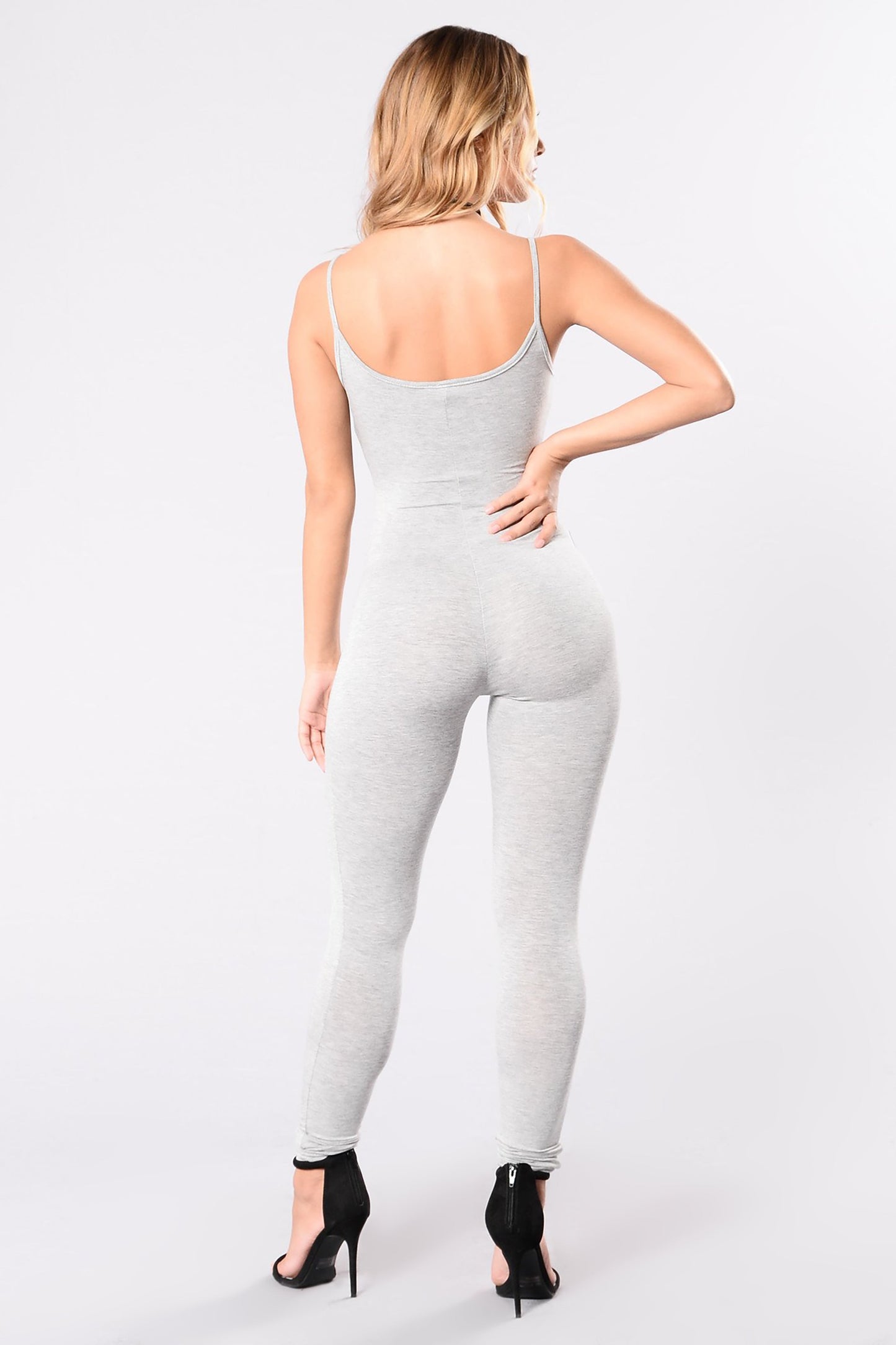 Nova Season Jumpsuit - Heather Grey